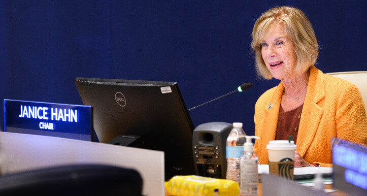 New LA County Ordinance Targets Gun, Ammo Dealers Board Supervisor Janice Hahn.