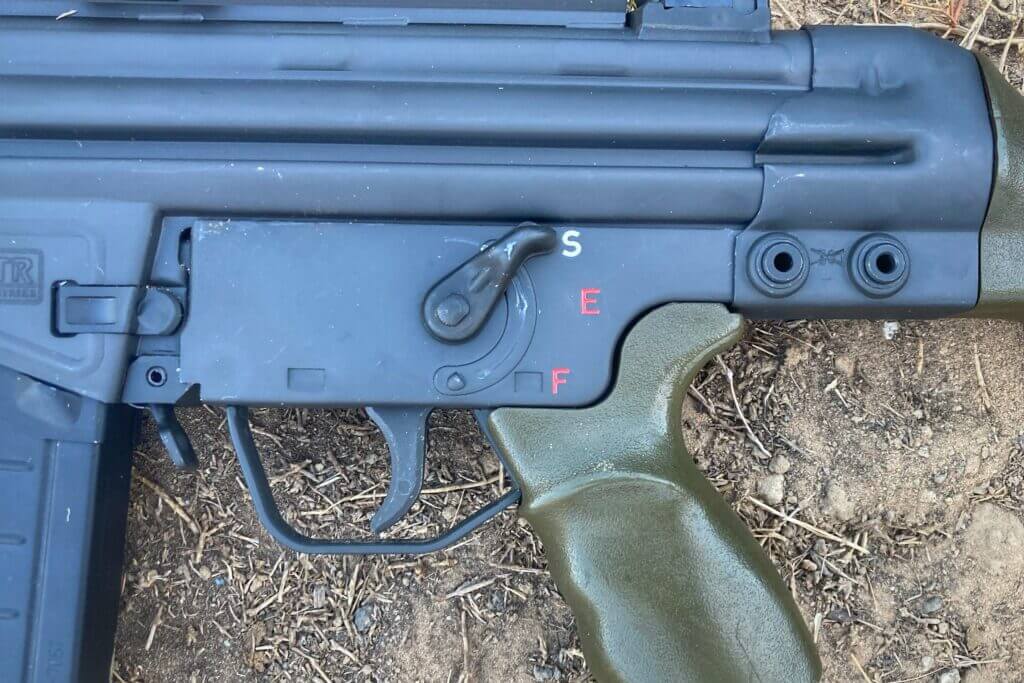 Closeup on the PTR safety