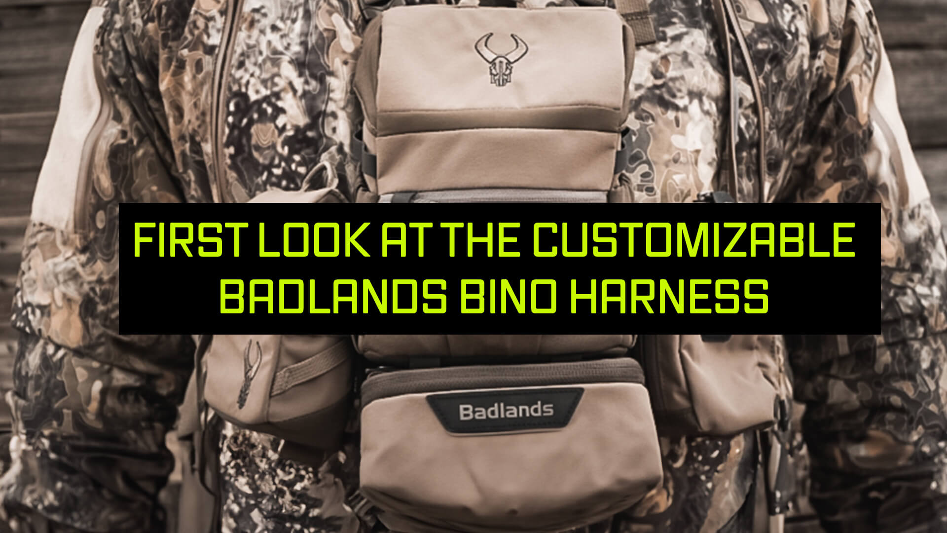 Badlands Bino X2 Bino Harness The Ultimate Accessory for Hunter