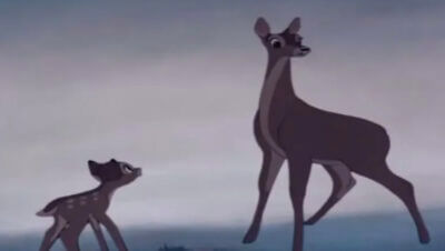 Disney's Bambi Hunting Scene.