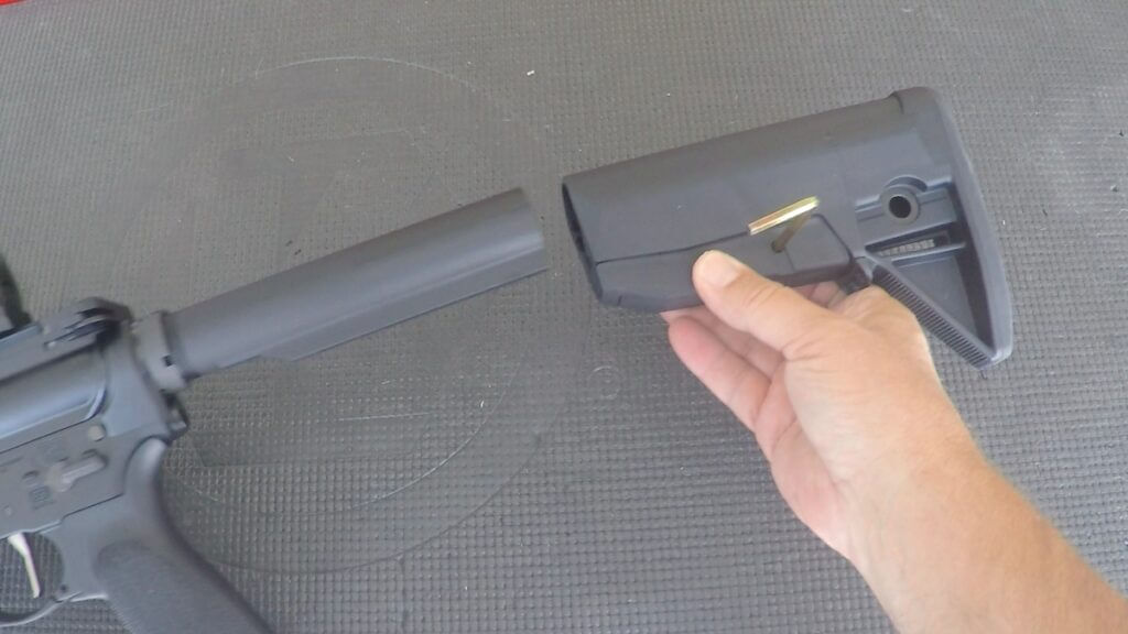 BCM Gunfighter Mod 0 and AR receiver extension.