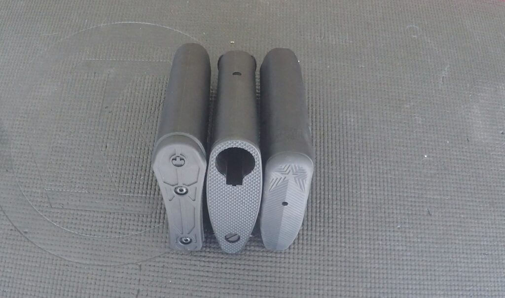 butt pads comparison of Magpul CTR vs. BCM Gunfighter Mod 0