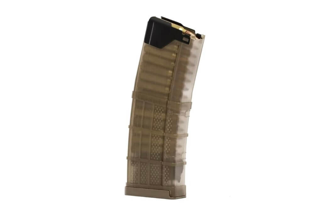 Lancer Systems FDE Translucent 30-round standard capacity magazine