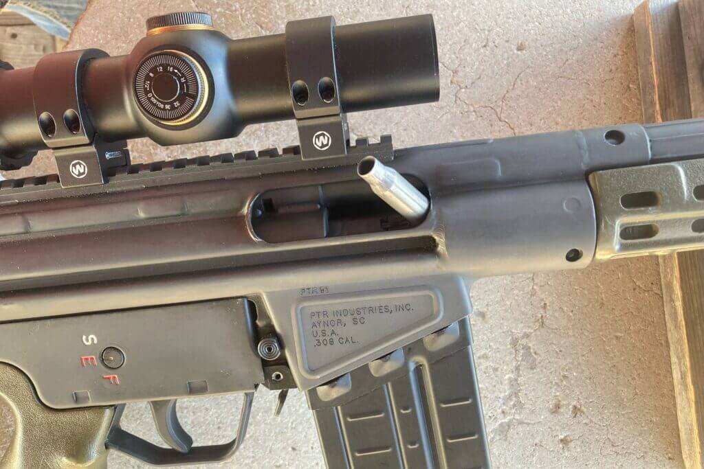 stovepipe jam on a rifle