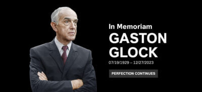 Gaston Glock's in memoriam.
