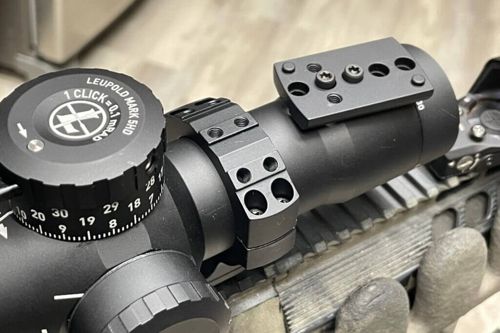 3 - Review: Testing the Leupold Mark 5HD 2-10x30 FFP Rifle Scope Leupold Mark AR 35mm scope mount and DPP Ring Top Mount Kit