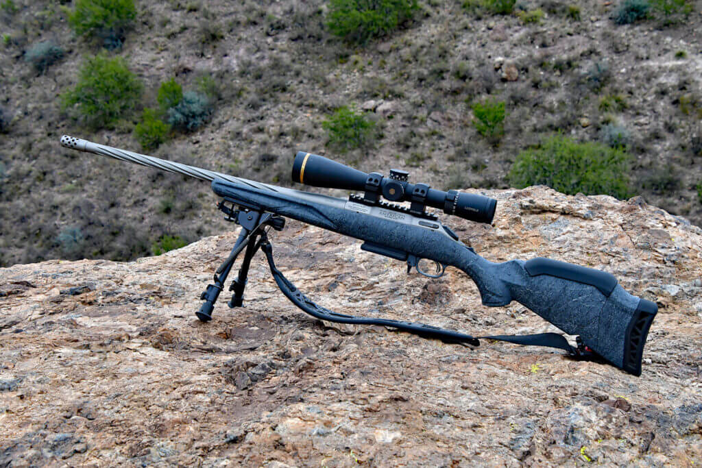 3 - Field Tested: Ruger’s New American Gen 2 Rifle Ruger American Gen 2 Rifle with Harris bipod, west Texas.