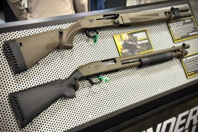 Mossberg 940 Pro on top, and 590 on the bottom