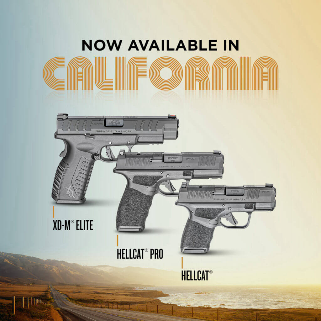 Springfield's New California-Ready Hellcat and XD-M Pistols
