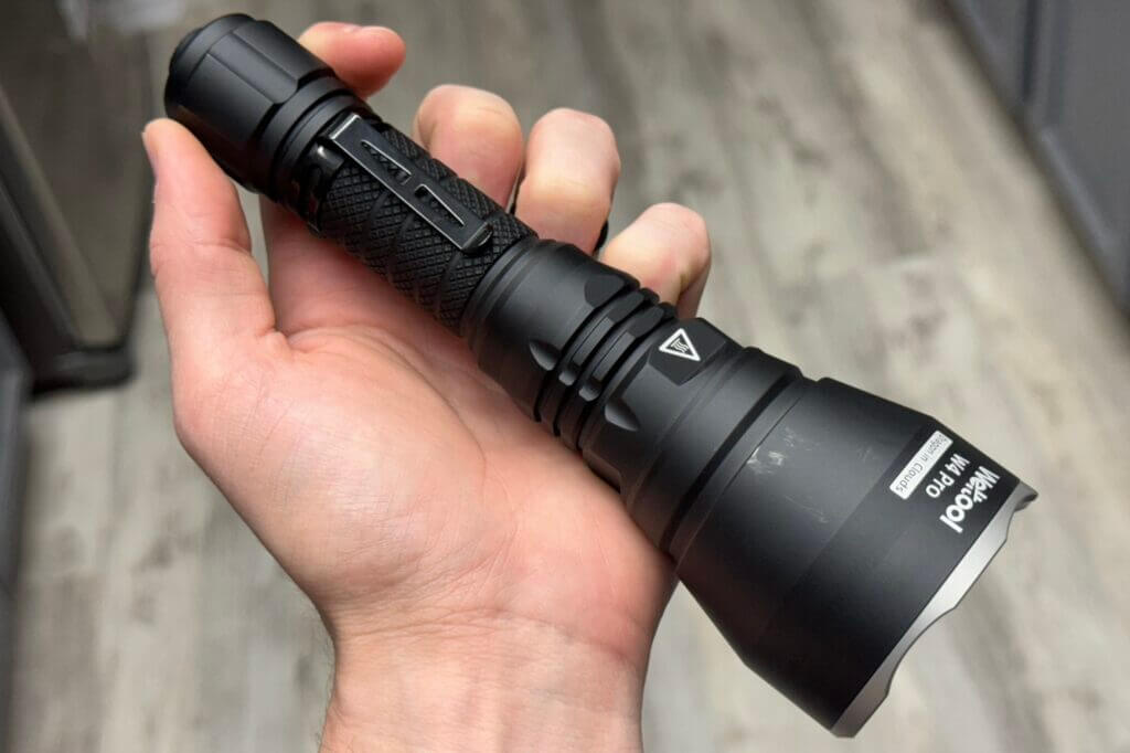 Weltool W4Pro TAC Flashlight Review: Spotlight or Laser?!