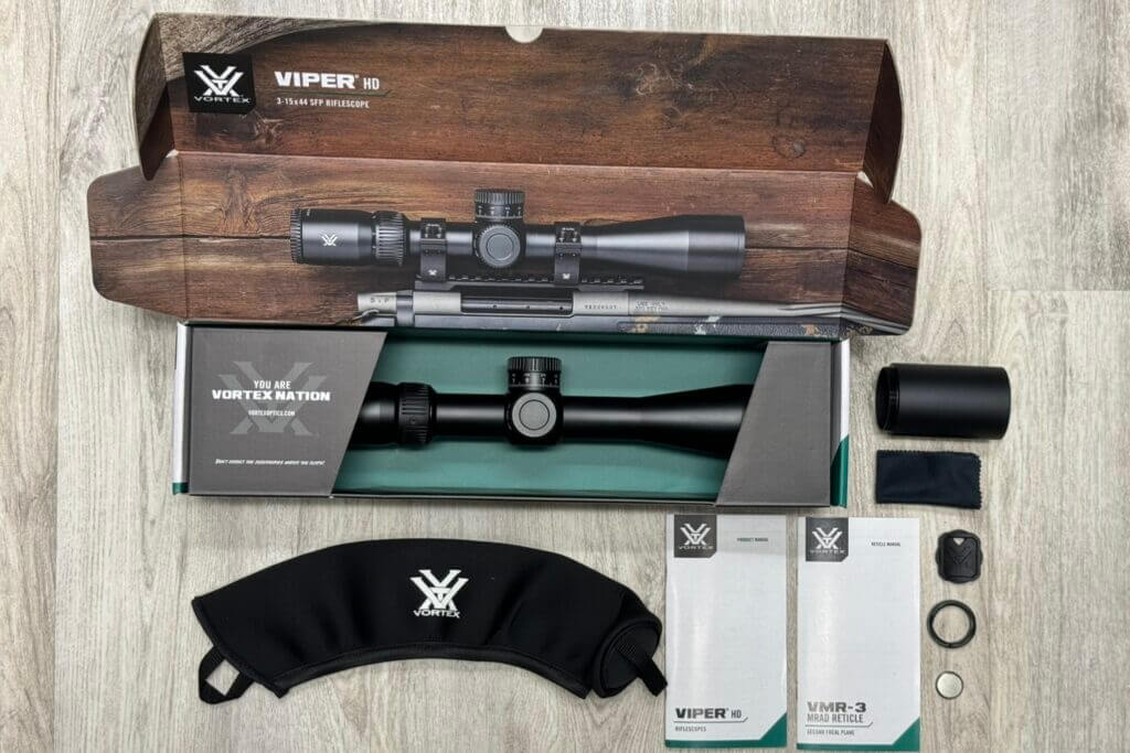 Unboxing a Vortex scope
