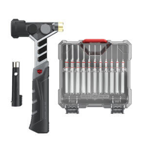 Real Avid's Armorer’s Master Hammer and its companion, the Accu-Punch 11-Piece Pin Punch Set.