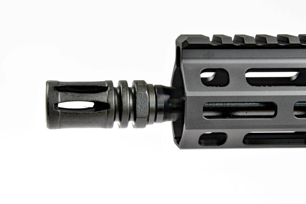 M&P 15 Sport III rifle showing flash hider and M-Lok handguard.