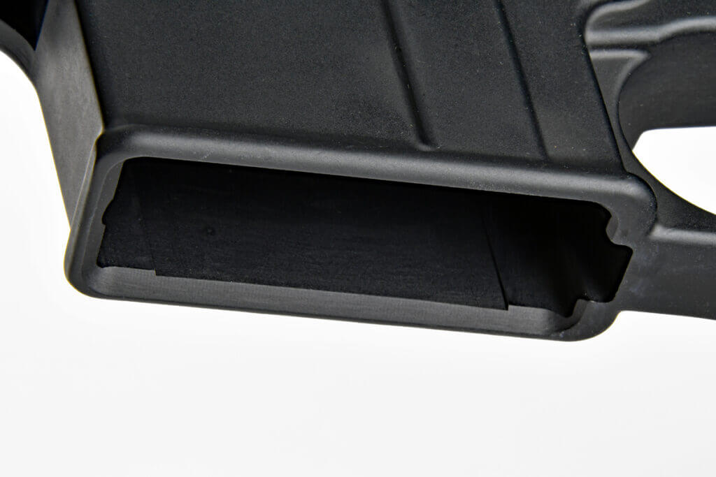 M&P 15 Sport III magazine well.
