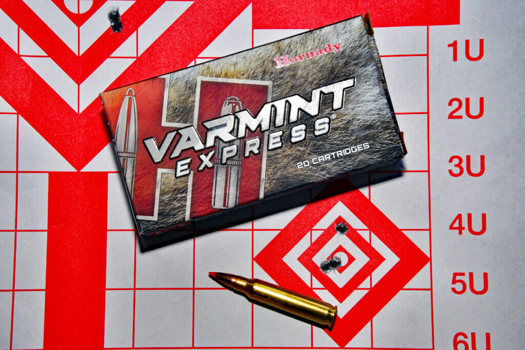 Hornady Varmint Express ammunition.