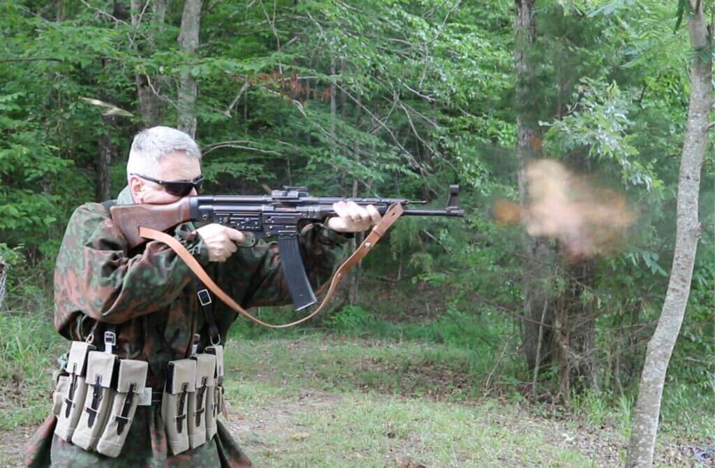 Veteran shooting MP44