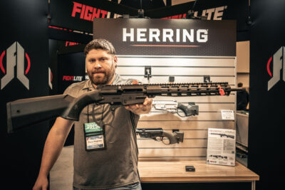 True Holding out the Herring Model 2024 Lever-Action AR.