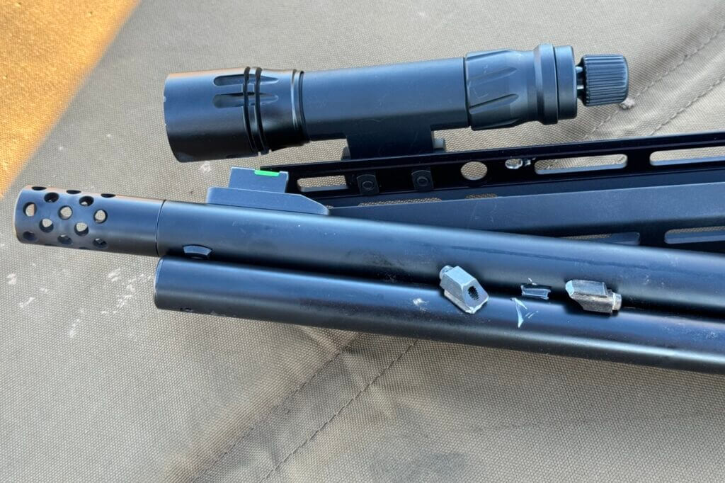 Blue steel on Marlin Model 1895