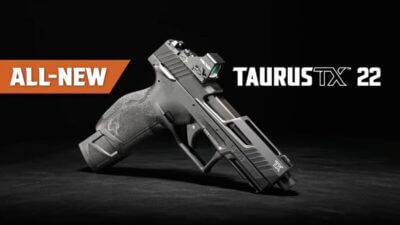 TaurusTX 22 pistol.