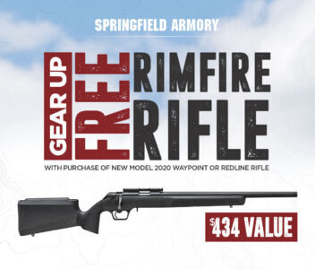Springfield has a free rifle giveaway this month.