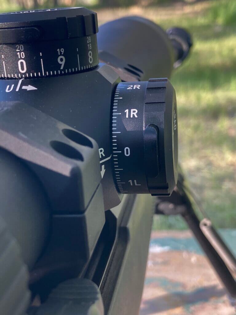 Side turret on Leupold scope