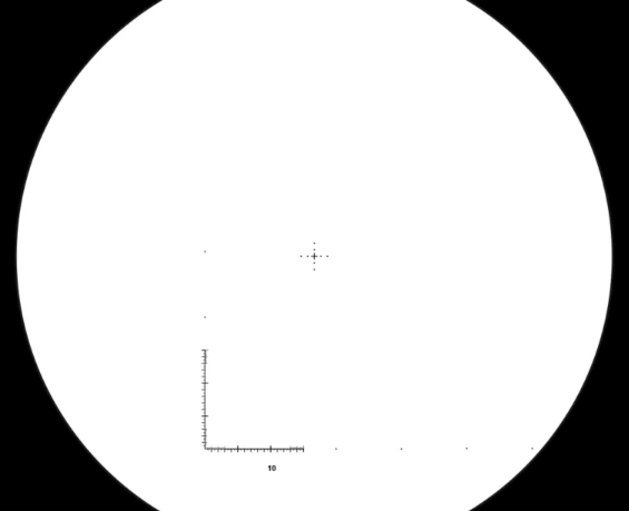 binocular reticle depiction.