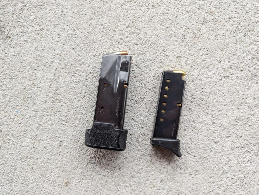 two different magazines