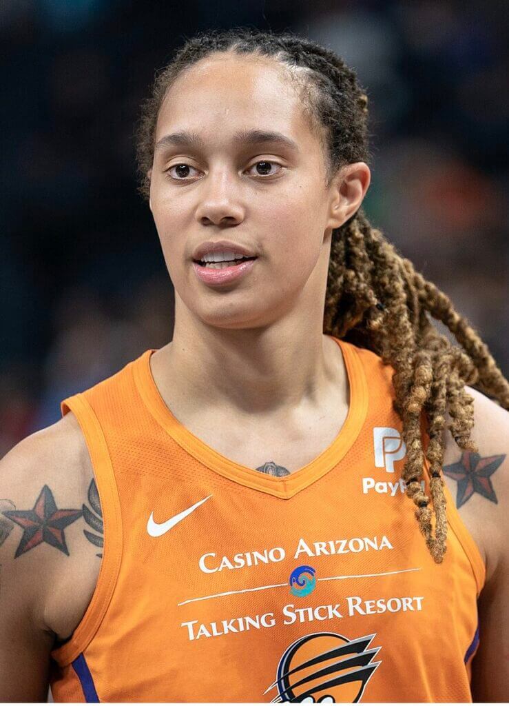 WNBA star Brittney Griner