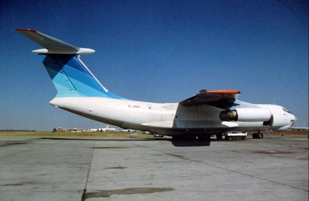 IL-76 cargo plane