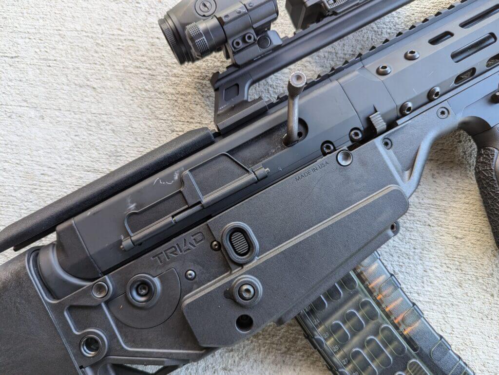 controls on triad bullpup