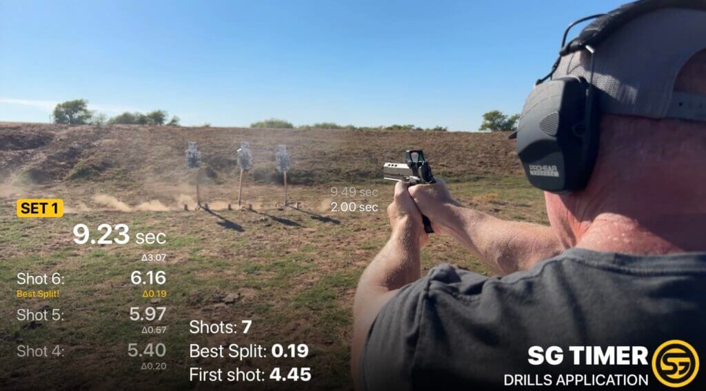 screenshot of the drills app