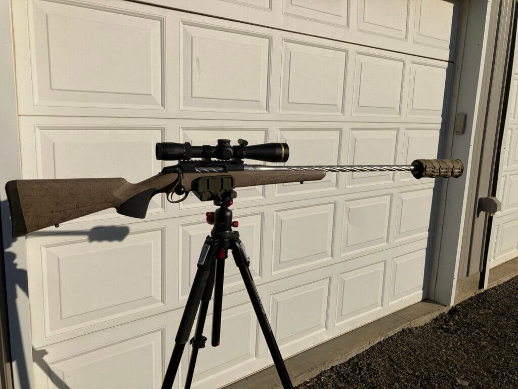 Tikka T3X action and stock mated to Preferred Barrel Blanks barrel precision rifle build