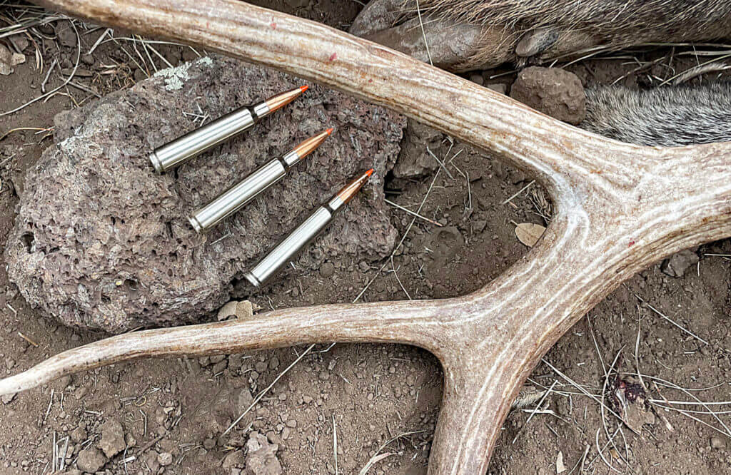 Federal 7mm Backcountry 175-grain Fusion Tipped ammunition with desert mule deer