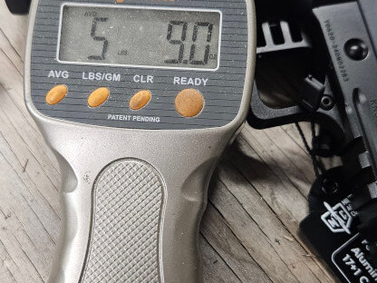 Average trigger pull on the