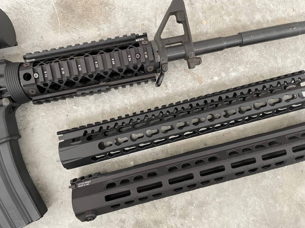 customize your ar-15 with different rails