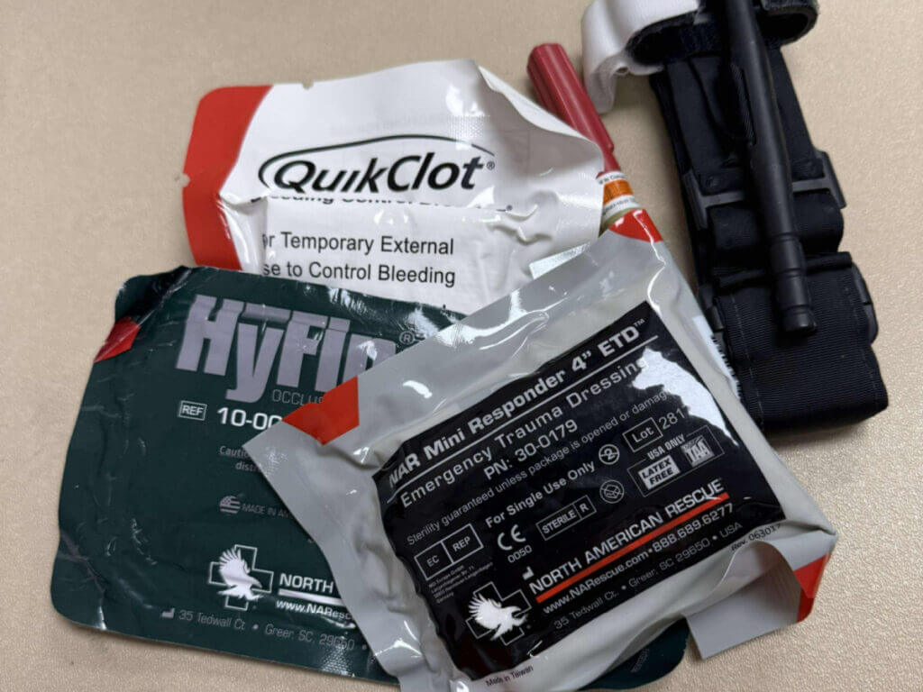 contents of trauma kit