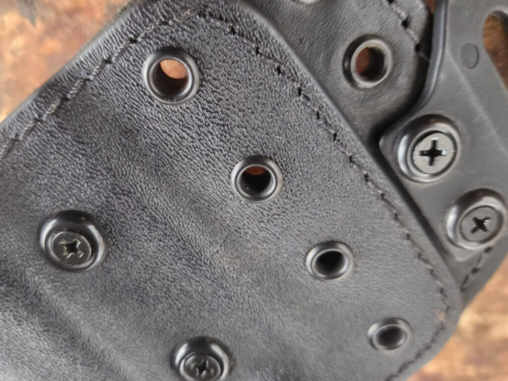 hardware on holster