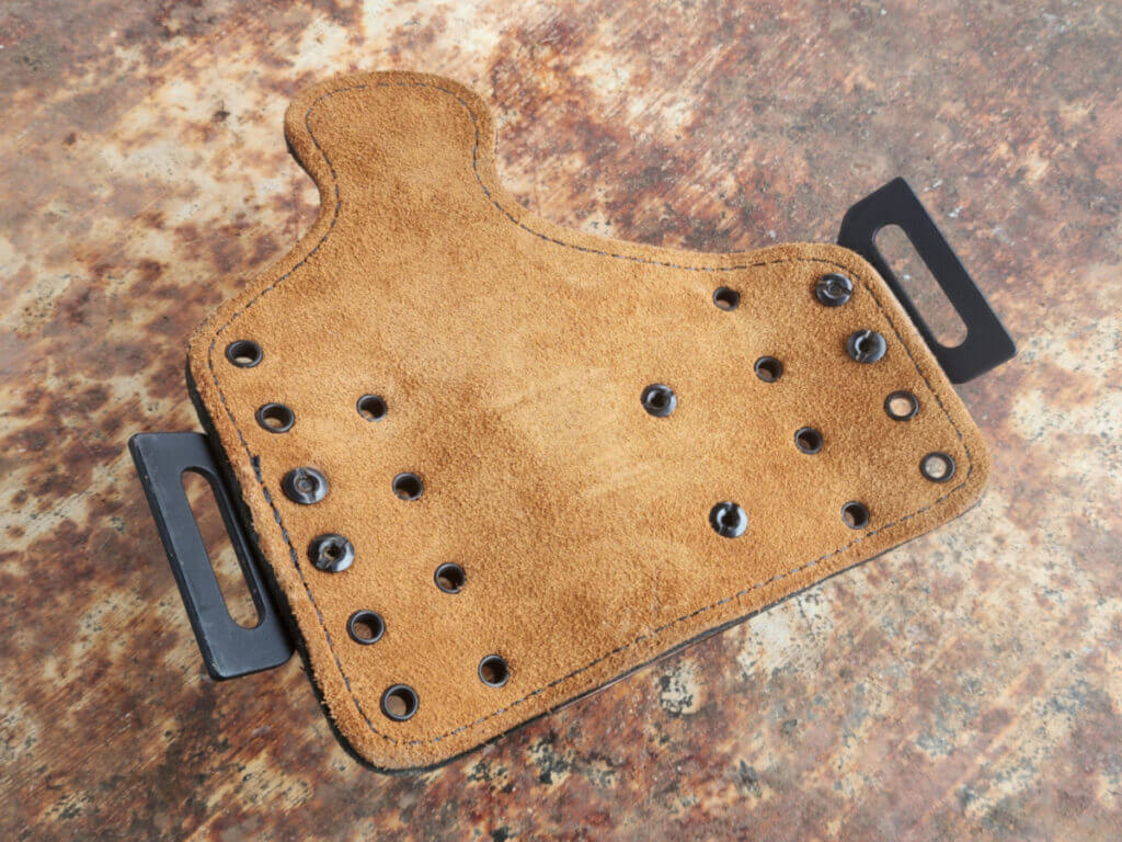 back of tucker gunleather holster