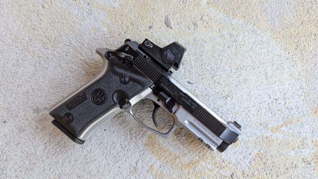 Beretta 80X Cheeath with optic