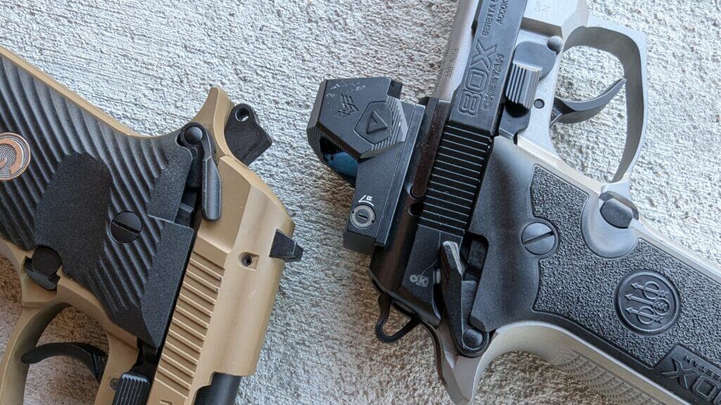 girsan mc14t and beretta 80x sights