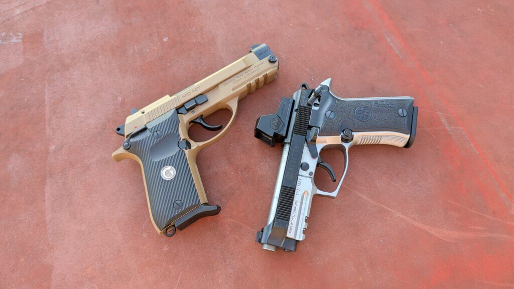 beretta and girsan side by side
