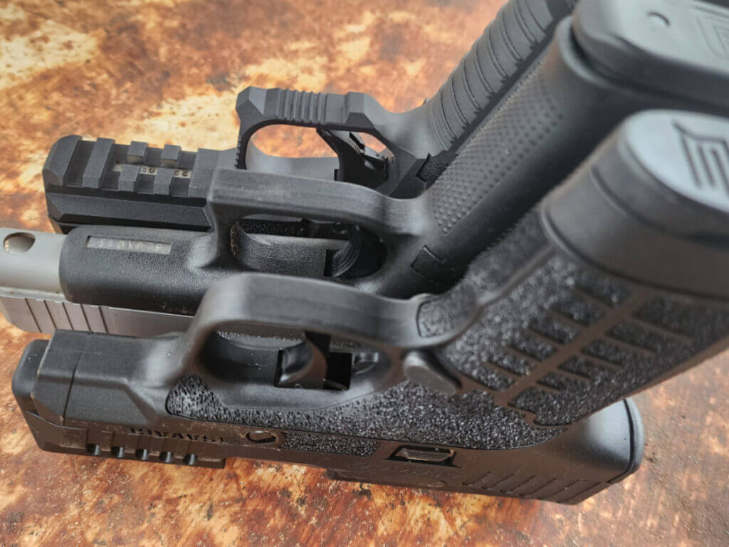 trigger guards on handguns