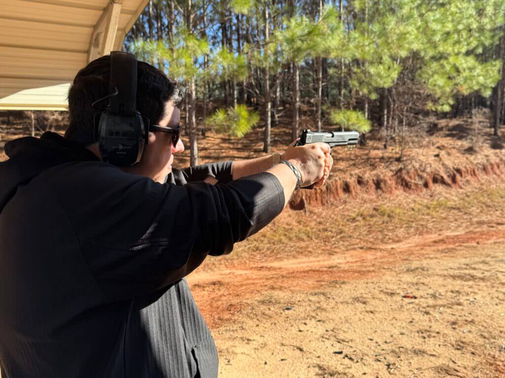 Gosa shooting the PFG