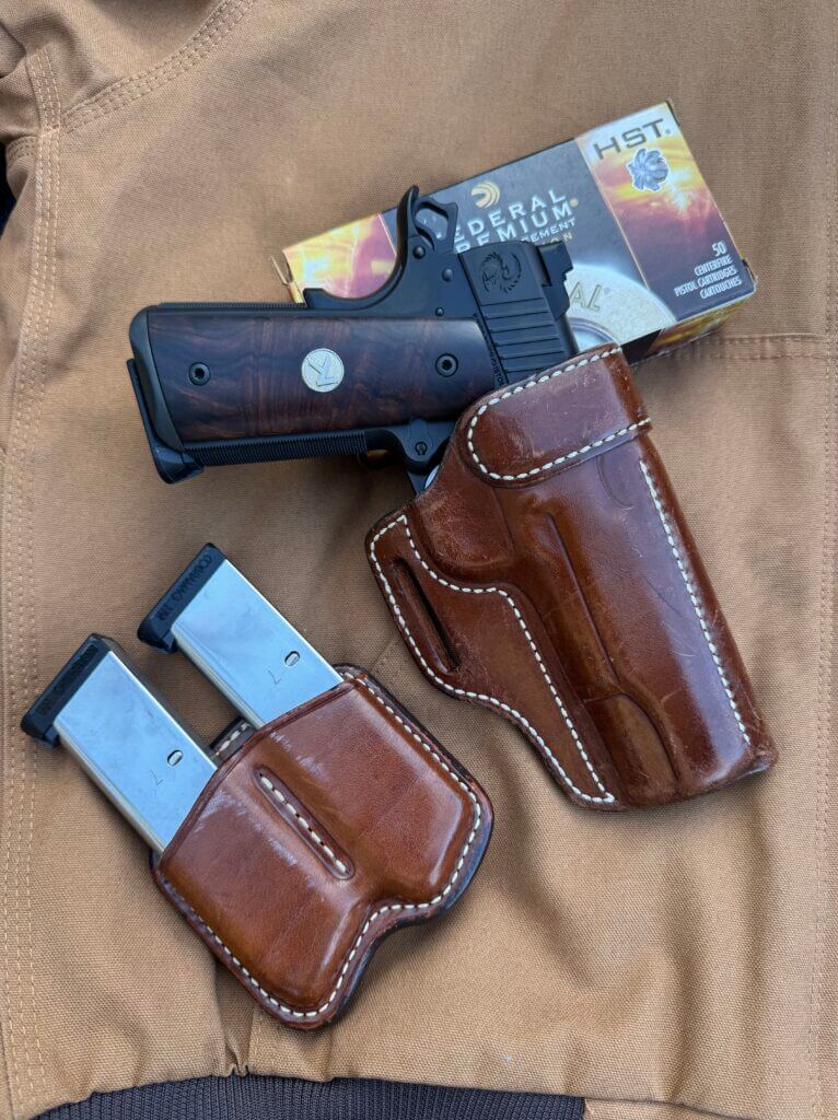 KRC pistol and Sparks Holsterq