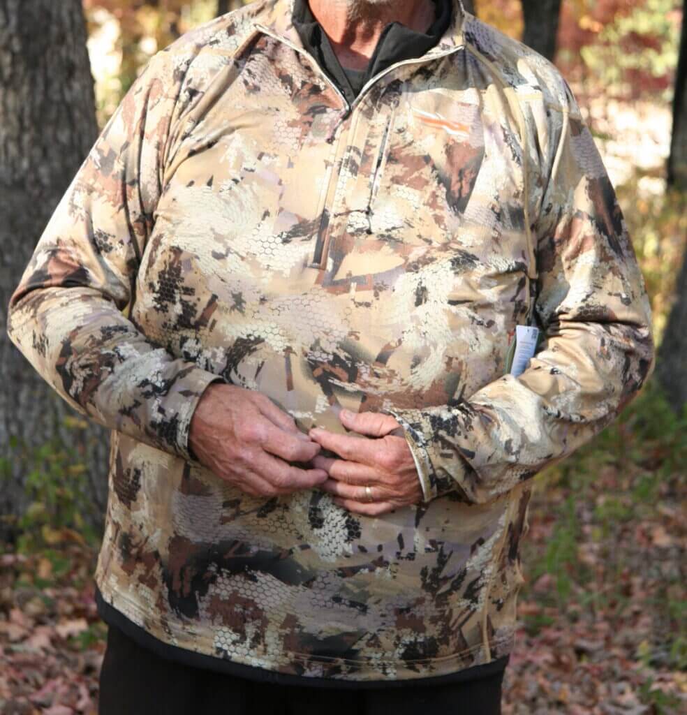 Mid layer thermal under the Milwaukee M12 heated vest for colder hunts