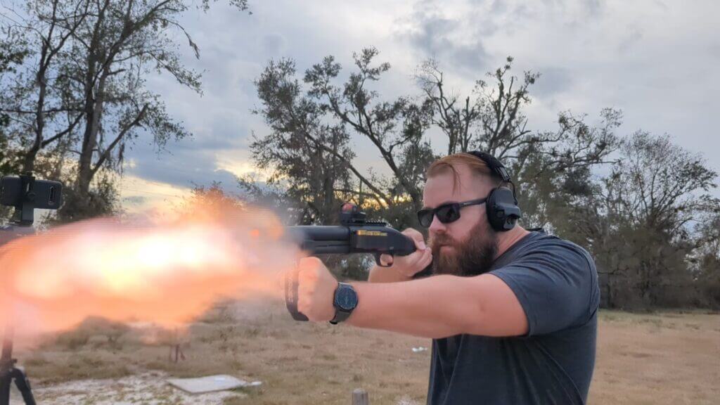 Muzzle flash