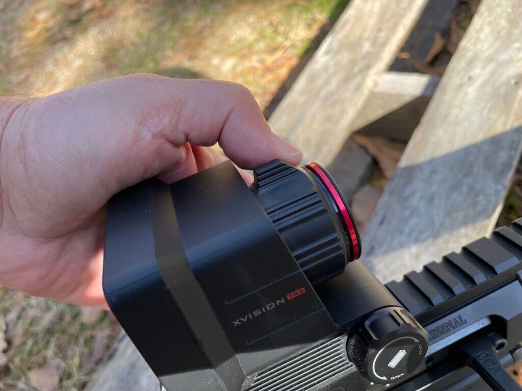 adjusting focus of X-Vision Flex2