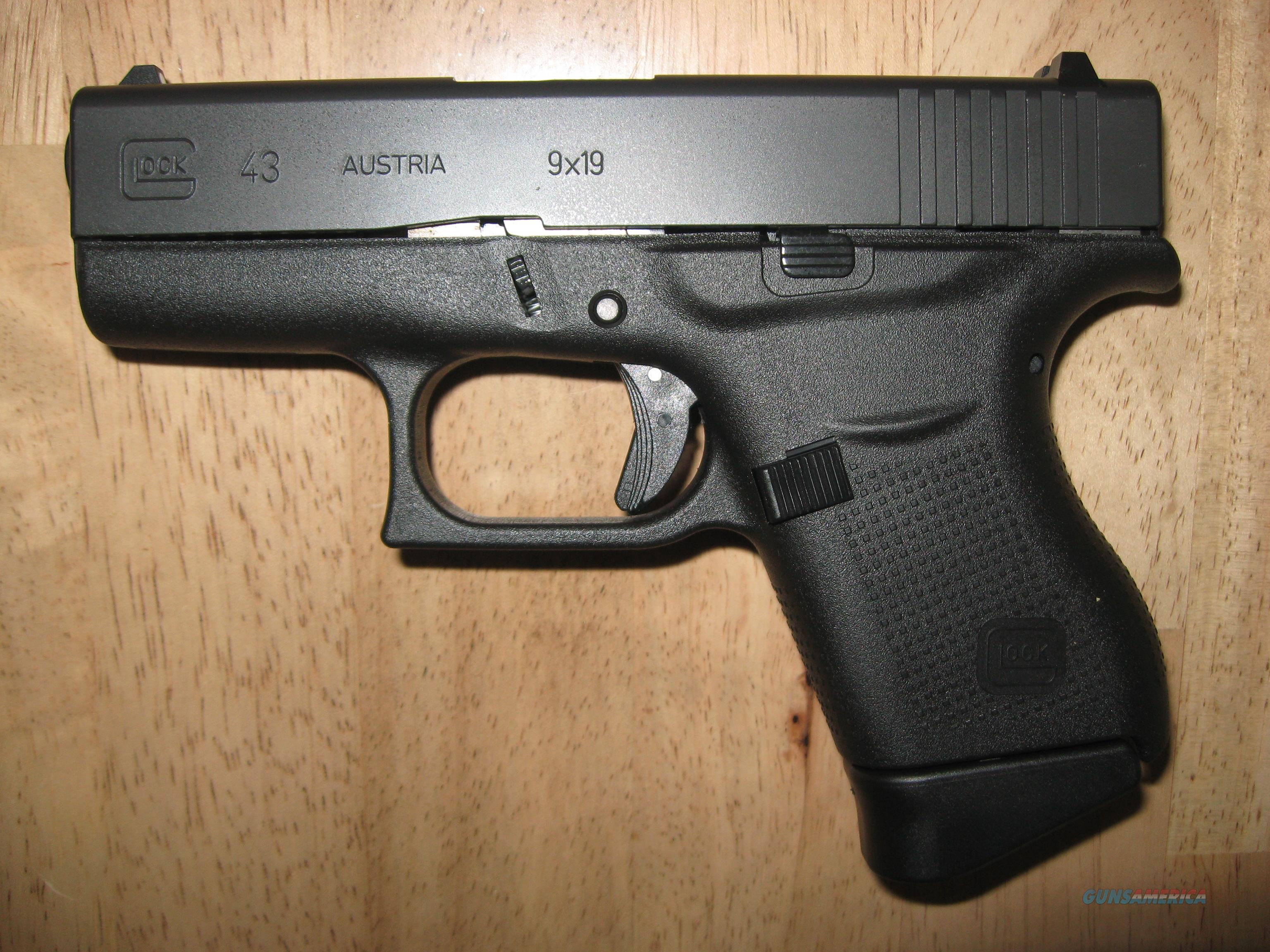 Glock 43 Sub Compact 9mm G43 /w/ 3 for sale at
