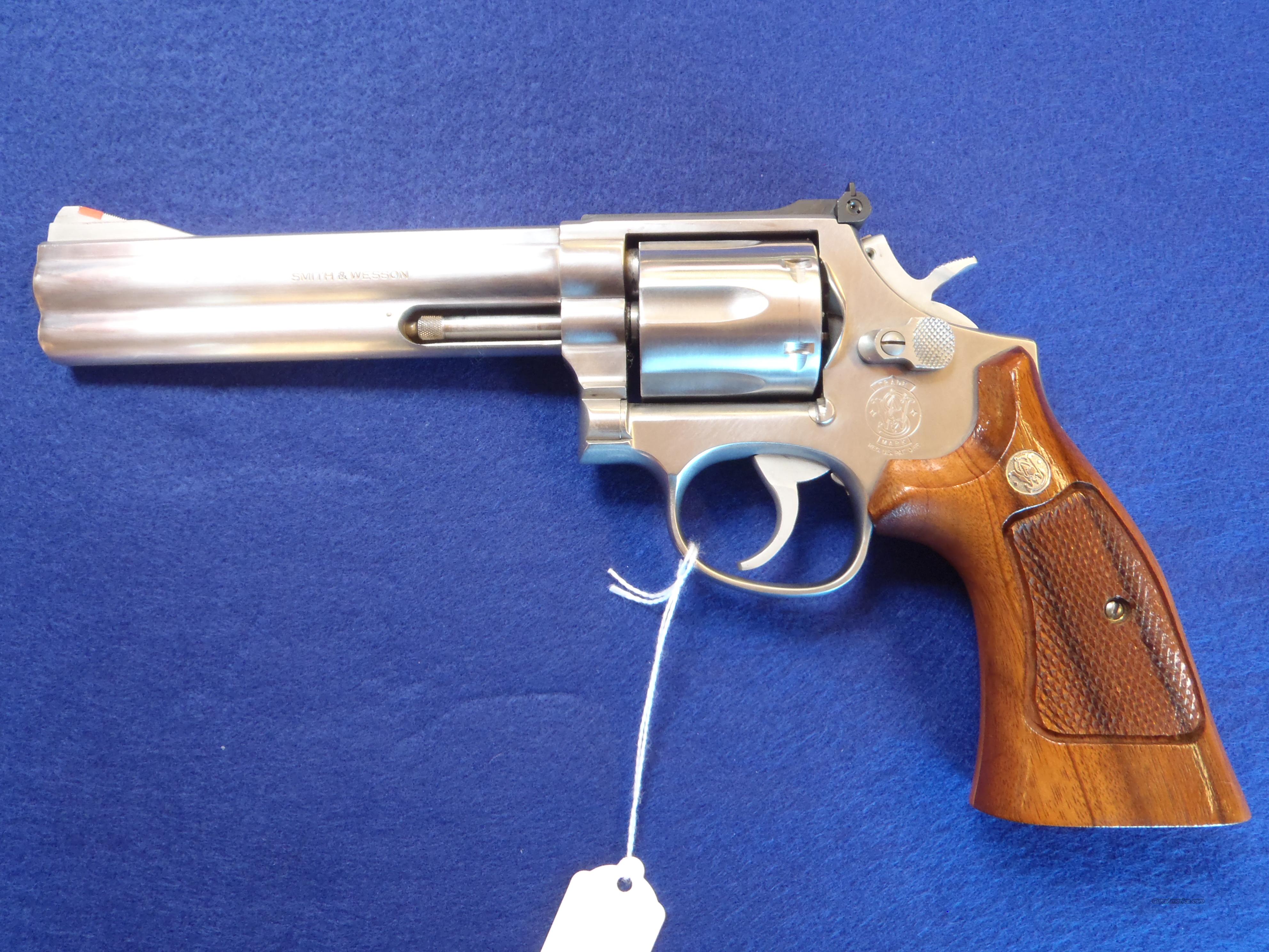 Smith & Wesson 686 w/ Wood Grips for sale