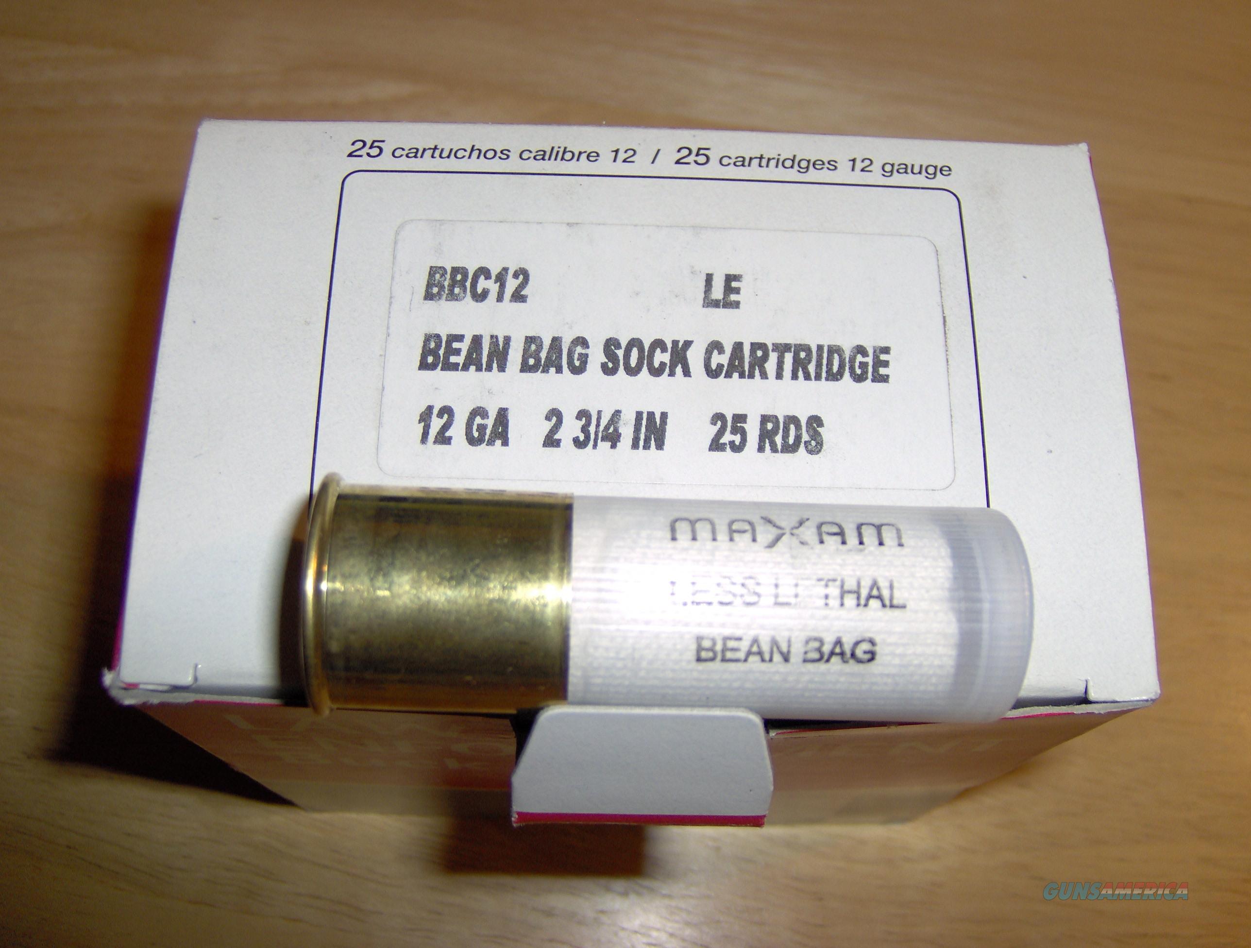 NEW 1 25 oz 12 Gauge Law Enforcement Bean Bag ammo for sale (990654134)